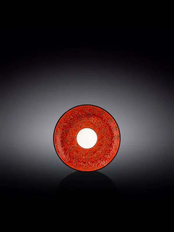 Блюдце, Wilmax, Splash, 12 см, Красный