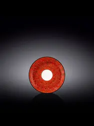 Блюдце, Wilmax, Splash, 14 см, Красный