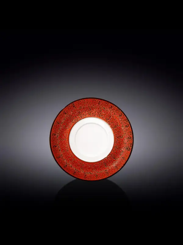 Блюдце универсальное, Wilmax, Splash, 16 см, Красный