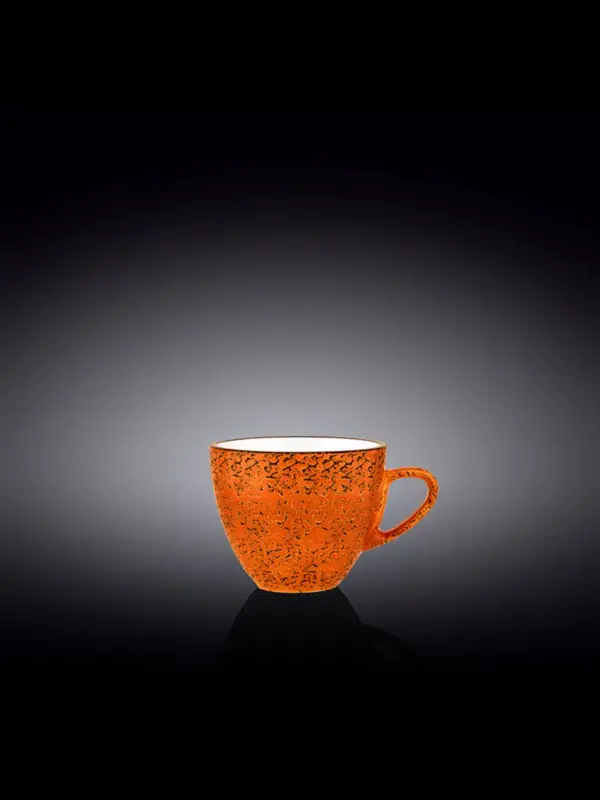 Чашка, Wilmax, Splash, 190 мл, Оранжевый