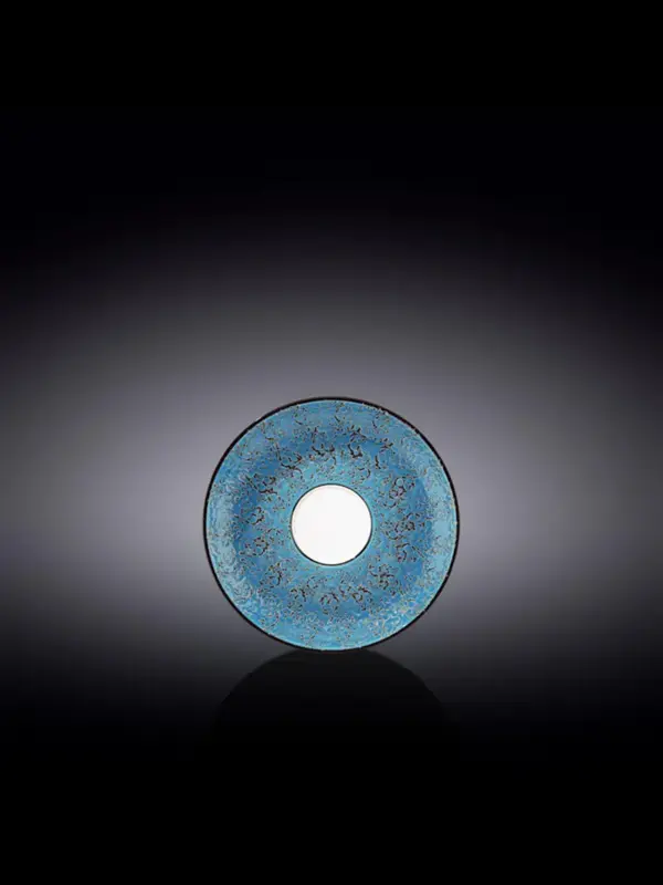 Блюдце, Wilmax, Splash, 12 см, Голубой