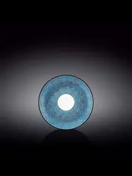 Блюдце, Wilmax, Splash, 14 см, Голубой