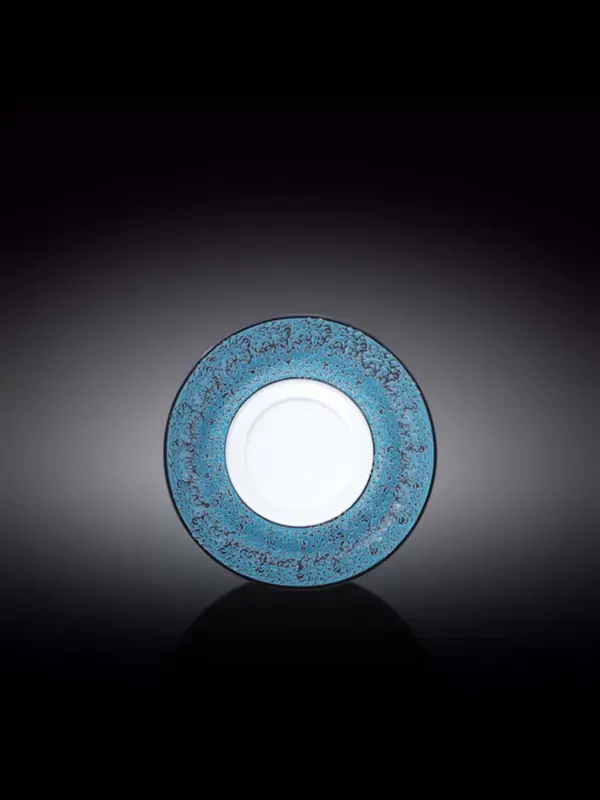 Блюдце универсальное, Wilmax, Splash, 16 см, Голубой