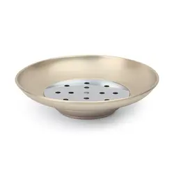 Gibco Тарелка для морепродуктов 24 см "Нобель", мельхиоровая