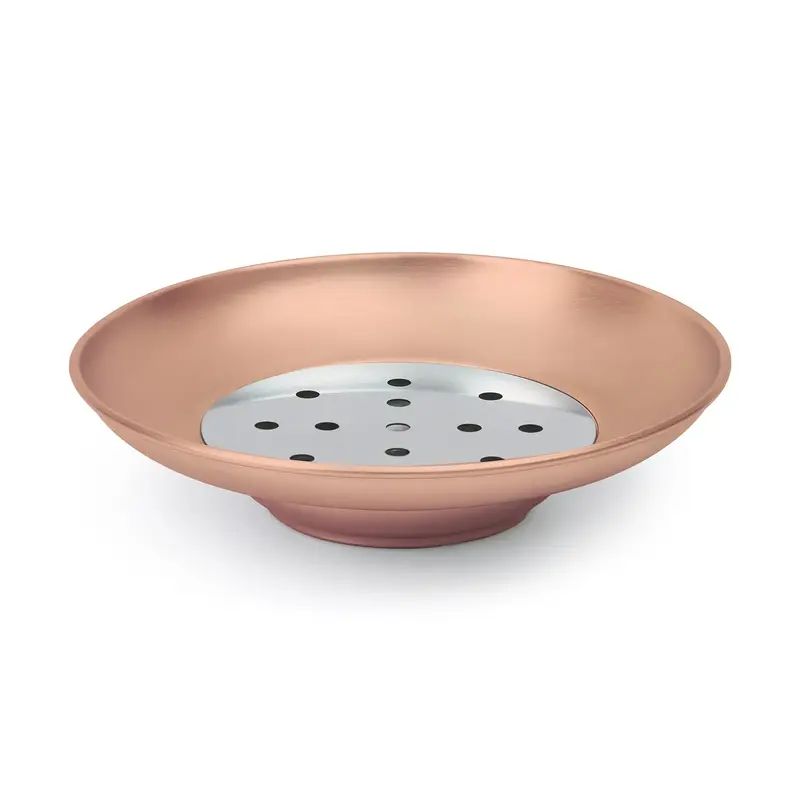 Gibco Тарелка для морепродуктов 24 см "Купер", медная