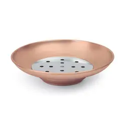 Gibco Тарелка для морепродуктов 24 см "Купер", медная