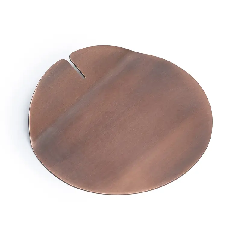 Gibco Подставка под два прибора "Купер оксид", медная с патиной, 10 см