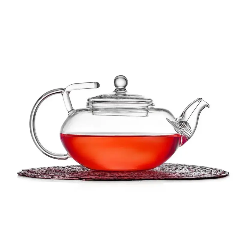 Чайник P.L. Proff Cuisine Термостекло 400 мл с фильтром 