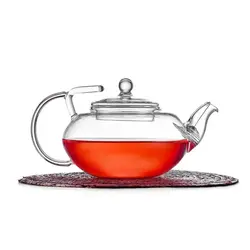 Чайник P.L. Proff Cuisine Термостекло 400 мл с фильтром 