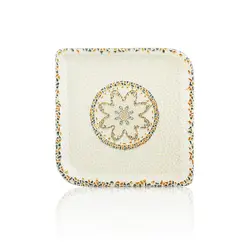 Тарелка квадратная By Bone Tessera 15*15 см