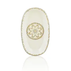 Блюдо овальное By Bone Tessera 19*11 см