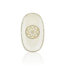 Блюдо овальное By Bone Tessera 24*14,5 см