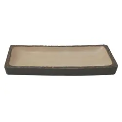 Блюдо прямоугольное, P.L. Proff Cuisine, Timber design on Brown, 41 x 18 x 4 см