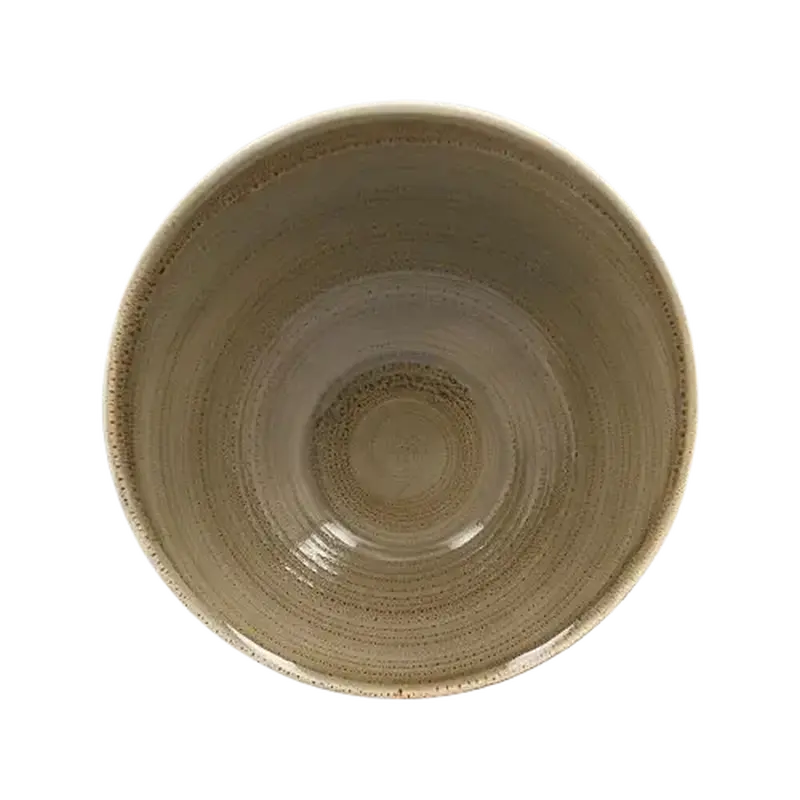 Ассиметричная тарелка RAK Porcelain Twirl Alga 1,6 л, 29*14 см