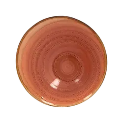 Ассиметричная тарелка RAK Porcelain Twirl Coral 1600 мл