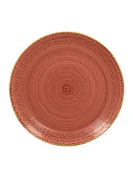 Блюдце круглое, RAK Porcelain, Twirl, Coral, 13 см (для чашки арт.TW116C08CO)