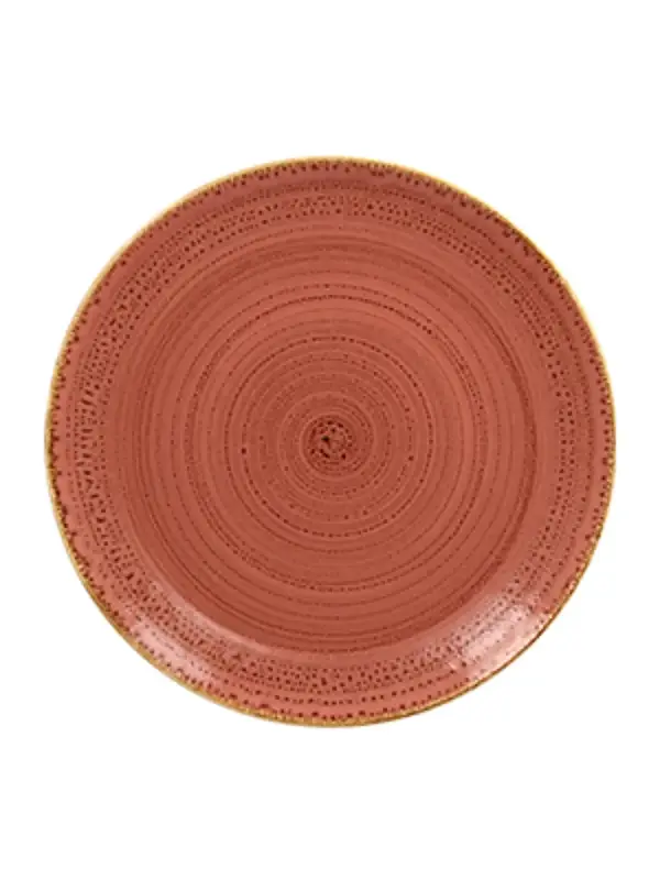Блюдце круглое, RAK Porcelain, Twirl, Coral, 13 см (для чашки арт.TW116C08CO)