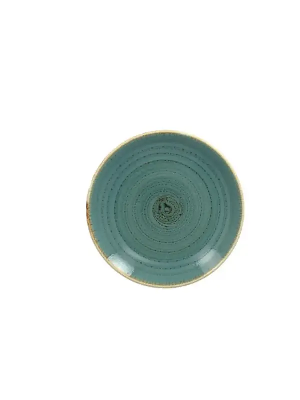 Тарелка круглая, RAK Porcelain, Twirl, Lagoon, 15 см