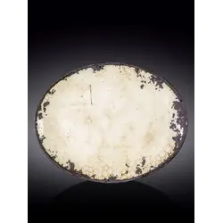 Блюдо овальное плоское, Wilmax, Vanilla Raf, 31x24 см