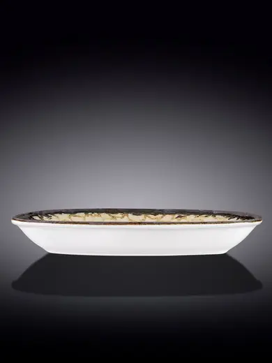 Блюдо овальное углубленное, Wilmax, Vanilla Raf, 30.5x18 см