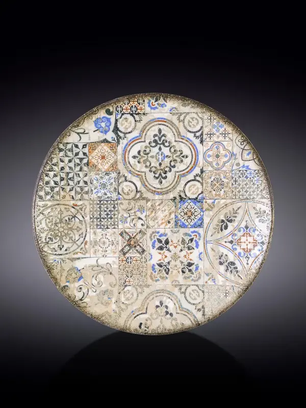 Тарелка круглая, Wilmax, Vintage Mosaic, 25 см