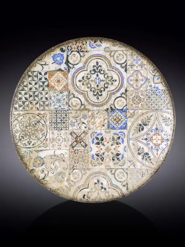 Тарелка круглая, Wilmax, Vintage Mosaic, 30 см