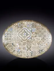 Блюдо овальное плоское, Wilmax, Vintage Mosaic, 31x24 см