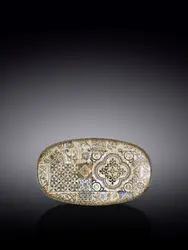 Блюдо овальное углубленное, Wilmax, Vintage Mosaic, 16x9 см