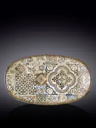 Блюдо овальное углубленное, Wilmax, Vintage Mosaic, 30.5x18 см