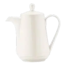Кофейник 400 мл. Белый, форма Банкет Bonna /1/6/360/ 