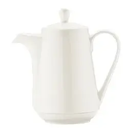Кофейник 800 мл. Белый, форма Банкет Bonna /1/6/180/ 