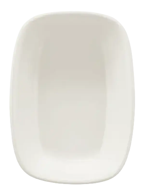 Соусник 120*85 мм. 100 мл. h=30 мм., касалетка Белый, форма Гурмэ Bonna /1/12/3612/ 