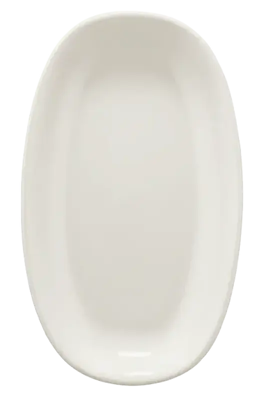 Блюдо овальное 150*85 мм. Белый, форма Гурмэ Bonna /1/12/3168/ 