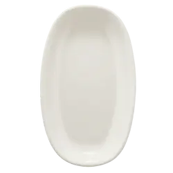 Блюдо овальное 150*85 мм. Белый, форма Гурмэ Bonna /1/12/3168/ 