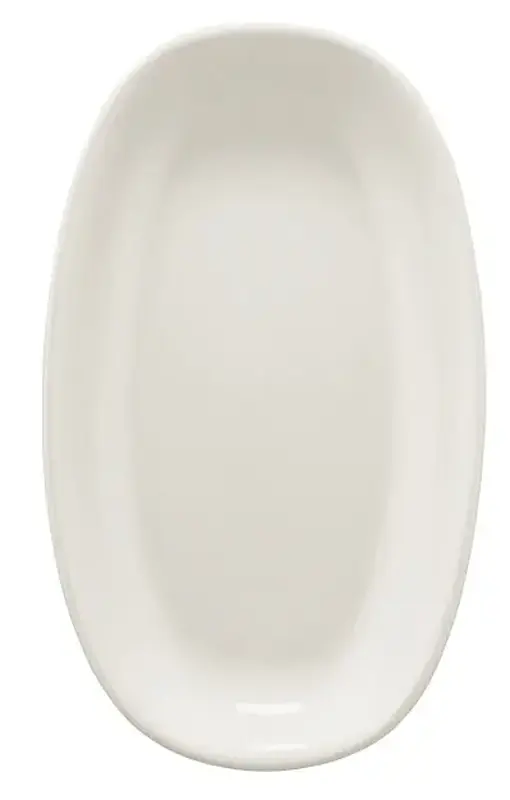 Блюдо овальное 190*110 мм. Белый, форма Гурмэ Bonna /1/12/2304/ 