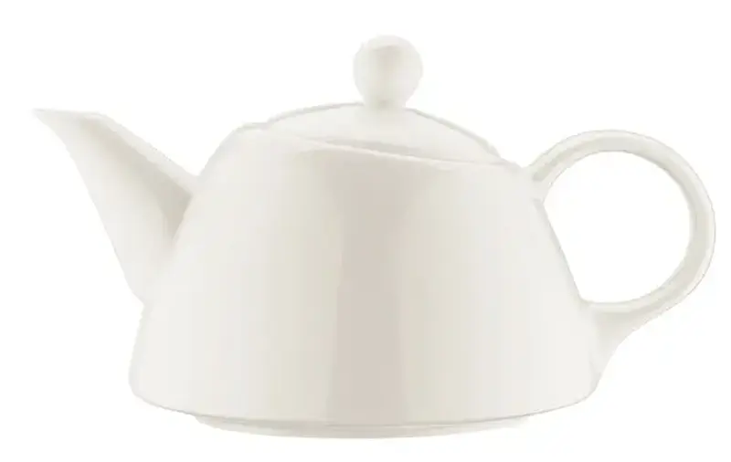 Чайник 700 мл. заварочный Белый, форма Ванто Bonna /1/6/186/ 