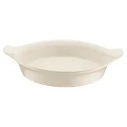 Блюдо для запекания и подачи 210*170 мм. 600 мл. с ушками Белый, форма Оптива Bonna /1/12/816/ 