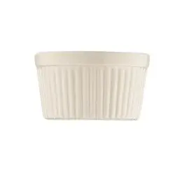 Форма для запекания 210 мл. d=90 мм. (рамекин) Белый, форма Оптива Bonna /1/24/1152/ 