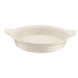 Блюдо для запекания и подачи d=150 мм. 350 мл. с ушками Белый, форма Оптива Bonna /1/12/1128/ 