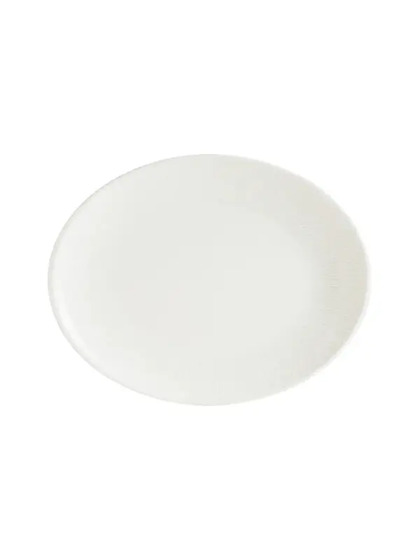Блюдо овальное, Bonna, White Radix, 25x19 см