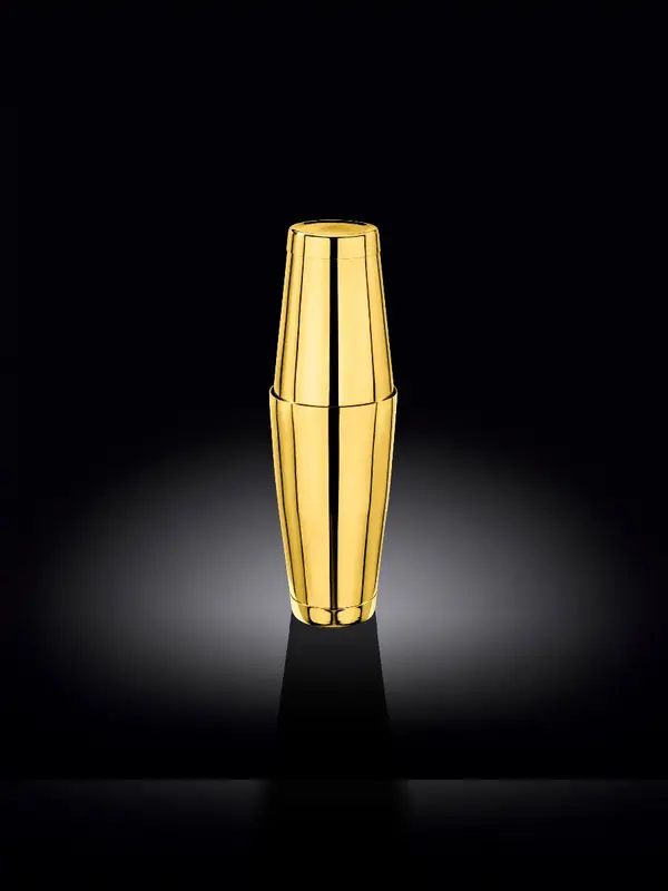 Шейкер золотой, Wilmax, 800 мл