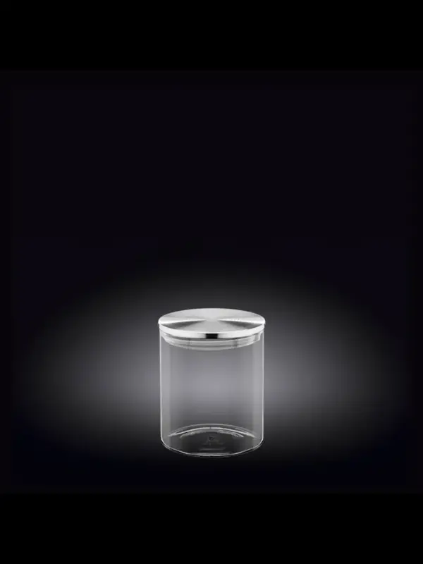 Банка с металлической крышкой, Wilmax, 760 мл