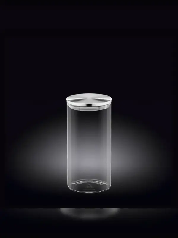 Банка с металлической крышкой, Wilmax, 1300 мл