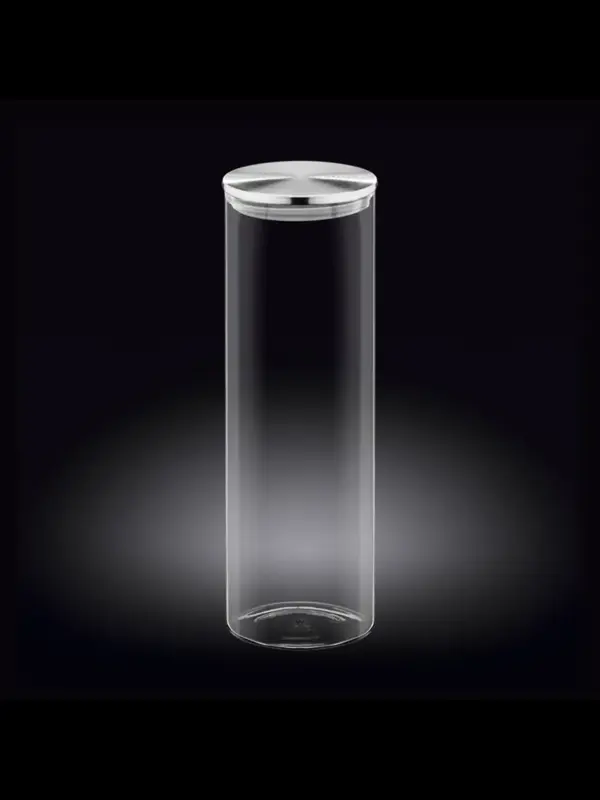 Банка с металлической крышкой, Wilmax, 2000 мл