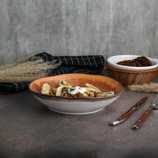 Салатник P.L. Proff Cuisine Wood Fusion 925 мл 21,6*21 см h5,1 см