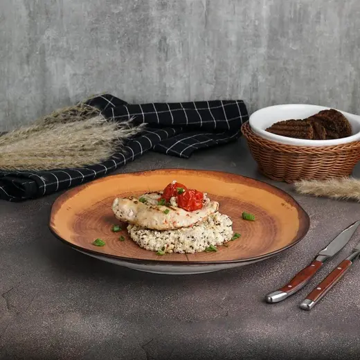 Тарелка P.L. Proff Cuisine Wood Fusion 26,6 см h3 см
