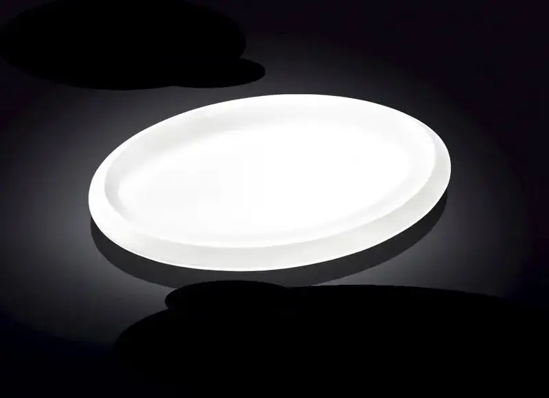 Блюдо овальное утолщенный край, Wilmax, 30 х 20,5 см. 															