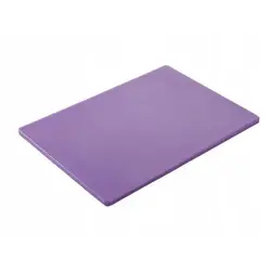 Доска разделочная, фиолетовая, поверхность шагрень, MGprof,  п/п 60 х 40 х 1,8 см