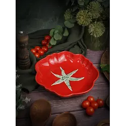 Тарелка глубокая d 26 см h 4,6 см, Tomato
