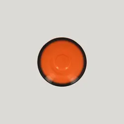 Блюдце RAK Porcelain LEA Orange 13 см, к чашке 81223538 (оранжевый цвет)